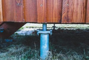 Unterkonstruktion Bienenhaus von Harrer