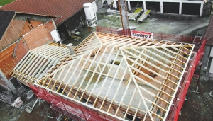 Dachstuhl Rohbau Hattinger Holzbau GmbH am Hausruckwald