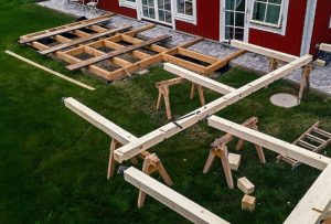 Terrasse Unterkonstruktion