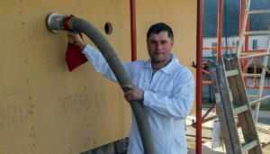 Zellulosedämmung von Hattinger Holzbau